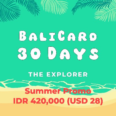 Bali Discounts Card Pass Deals 30 days